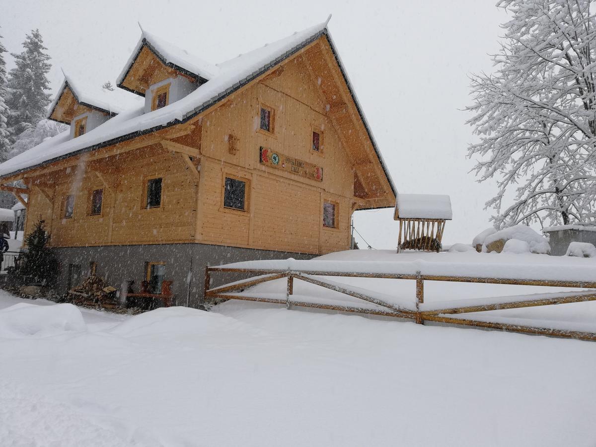 Koca Na Talezu Bed and Breakfast Ribno Buitenkant foto
