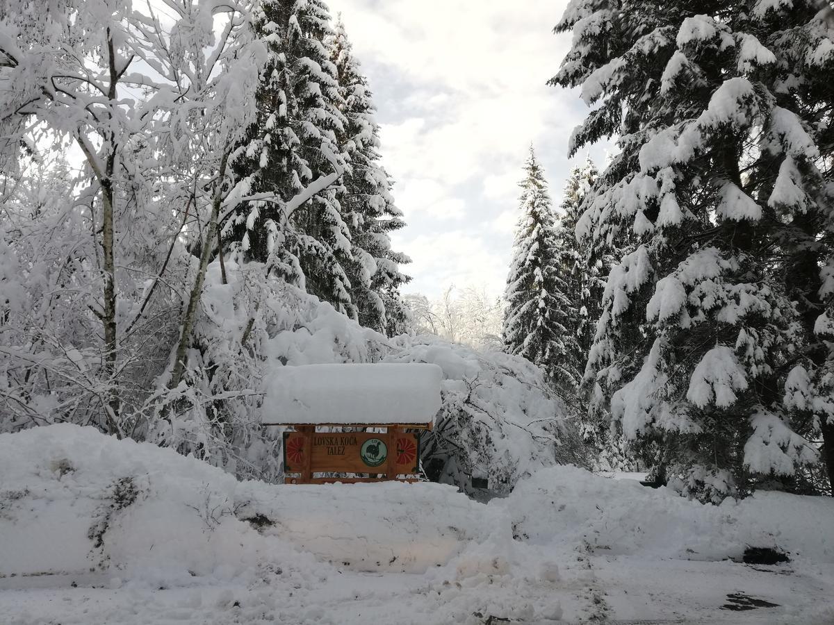 Koca Na Talezu Bed and Breakfast Ribno Buitenkant foto