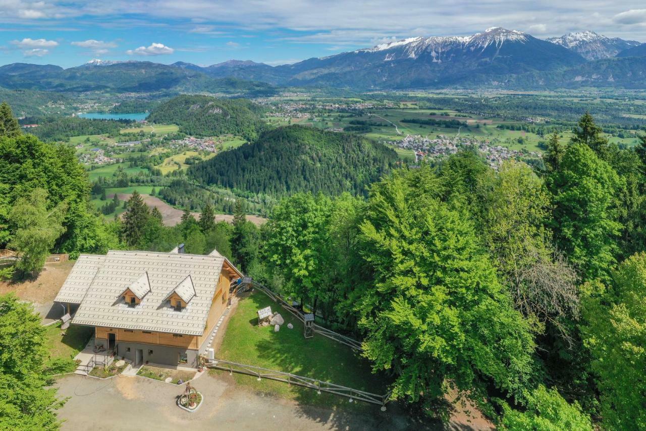 Koca Na Talezu Bed and Breakfast Ribno Buitenkant foto